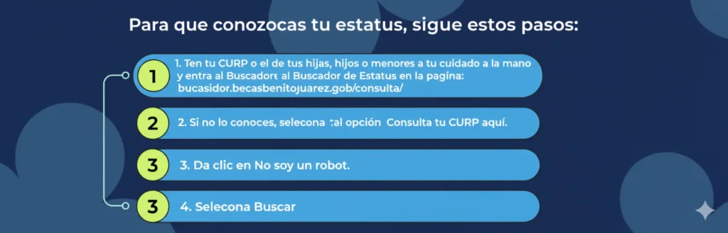 Consulta tu estatus