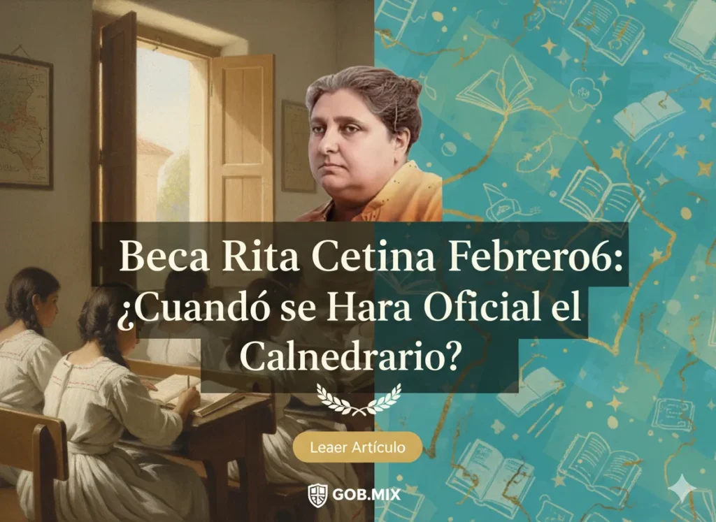 Beca Rita Cetina febrero 2026: ¿cuándo se hará oficial el calendario?
